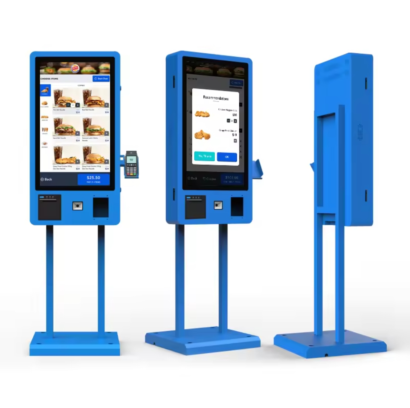 Restaurants self kiosks