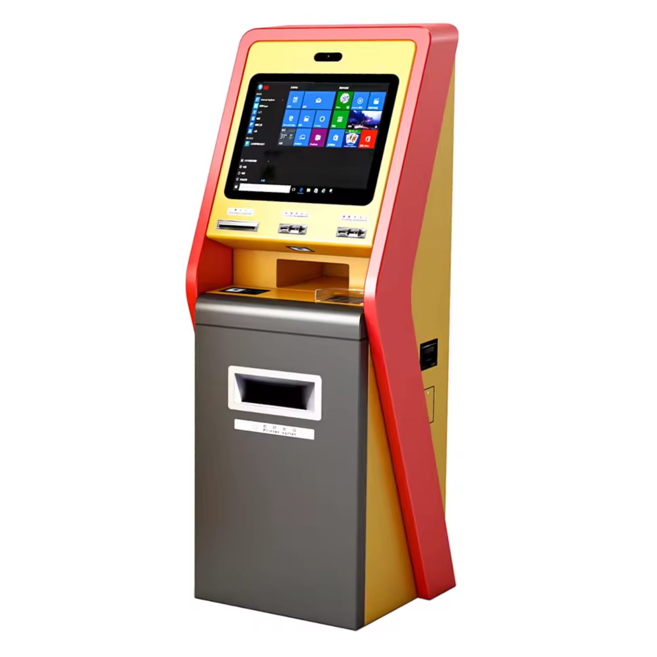 Healthcare self-service touchscreen kiosks